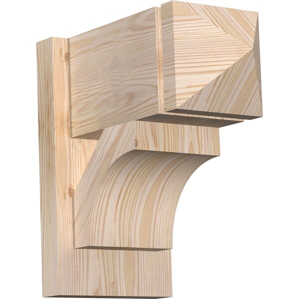 Ekena Millwork Westlake Arts & Crafts Smooth Outlooker, Douglas Fir, 7 1/2"W x 14"D x 14"H OUT08X14X14WTL03SDF - main